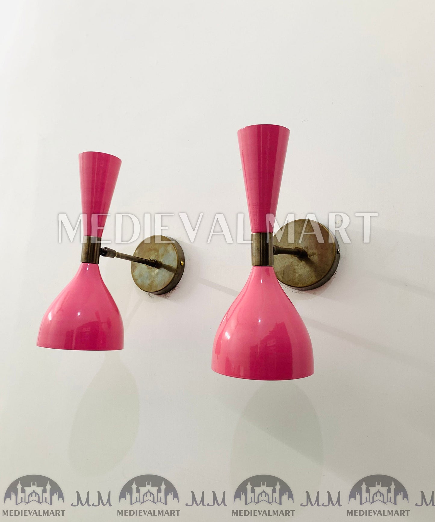 MEDIEVALMART Mid Century Wall Sconce, Stilnovo Wall Light Lamp,Modern Wall Light Fixtures