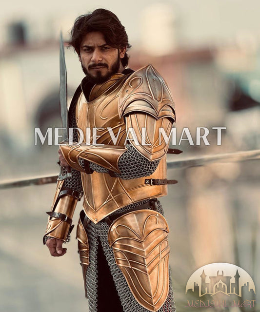 MEDIEVALMART Medieval Elven wearable LOTR Half Body Armor suit