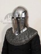MEDIEVALMART 4th century The Great Alexander Sugarloaf Bascinet Helmet