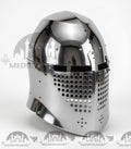 MEDIEVALMART 325 Century Alexander the Great War Head Armet "Simple" Helmet