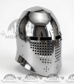 MEDIEVALMART 325 Century Alexander the Great War Head Armet "Simple" Helmet
