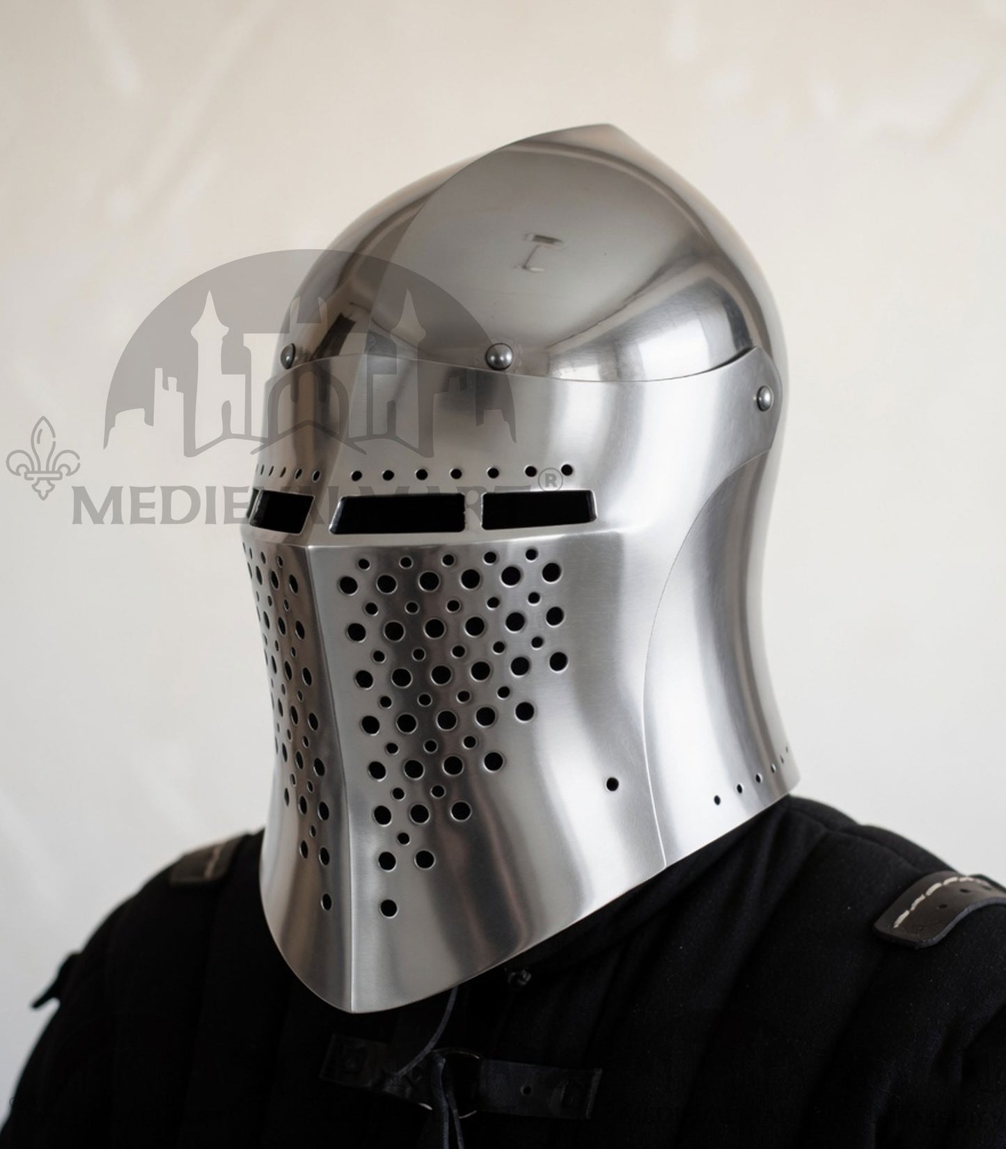 MEDIEVALMART Alexander The Great "ROA" Special Helmet with Face Cover