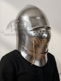 MEDIEVALMART Medieval XV Century The Great Bascinet “Sailsbury” Helmet