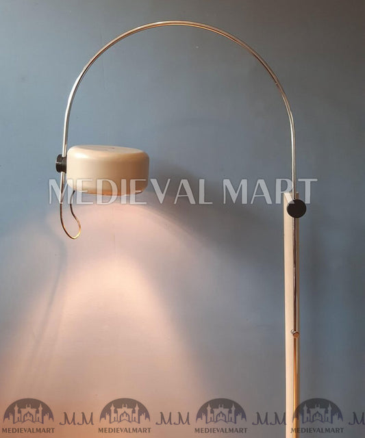 MEDIEVALMART Vintage Mid-Century Floor Lamp Arc Light by Kaiser Idell/Kaiser Leuchten
