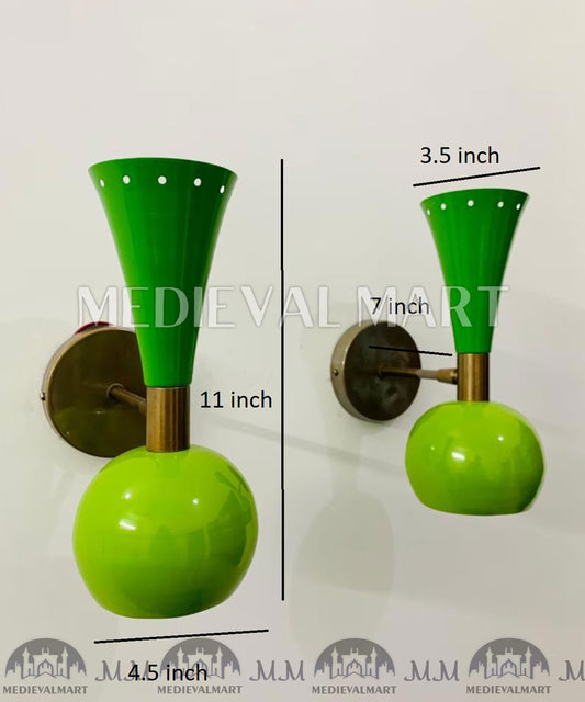 MEDIEVALMART 1950s Pre Modern & Rustic Lighting modern Industrial Wall Sconce Lights