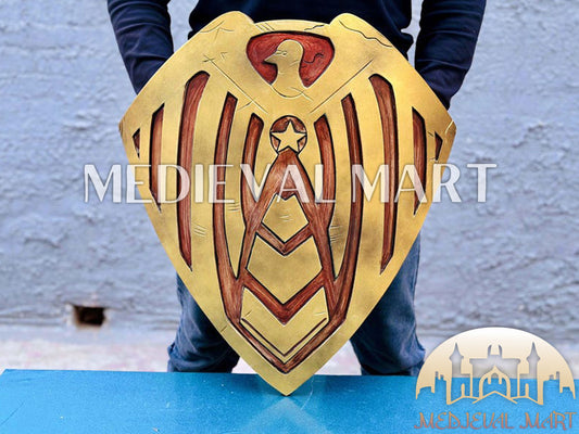 MEDIEVALMART The Boys Homelander Father Soldier Boy Shield - The Boys Prop Replica