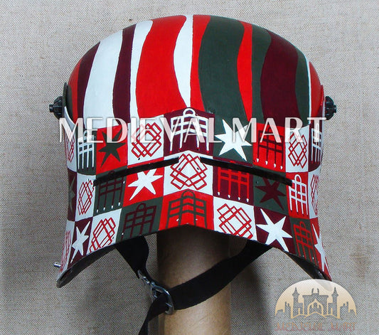 MEDIEVALMART 13th Century Authentic Edition "Archduke Sigismund von Tirol" German Sallet Helmet