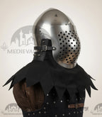 MEDIEVALMART Medieval Archaic “Eisenkopf” Bacinet Helmet Italian HMB; SCA "Bellifortis"