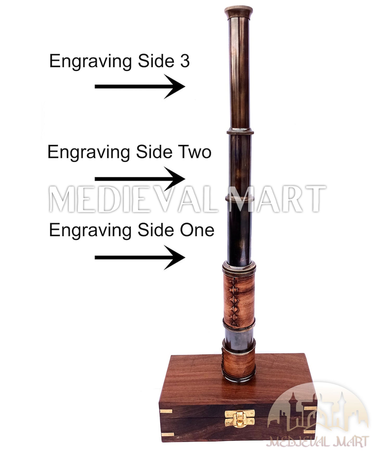 MEDIEVALMART Personalized Working Telescope, Graduation Gifts , Anniversary Gift For Husband