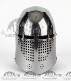 MEDIEVALMART 325 Century Alexander the Great War Head Armet "Simple" Helmet