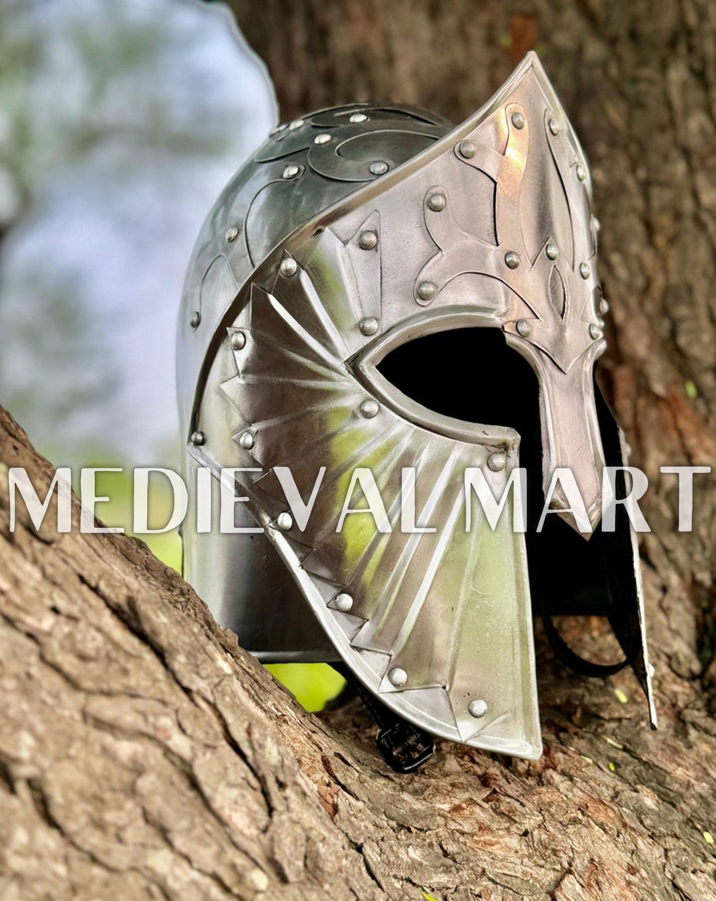 MEDIEVALMART Fantasy Faramir’s Gondor Helmet W/H Free Stand | LOTR Props