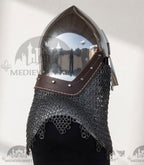 MEDIEVALMART IX Century European Nasal Bascinet Helmet for HMB; SCA; Buhurt