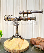 MEDIEVALMART Nautical Antique Telescope with Tripod, Corporate Gift, Groomsmen Gift