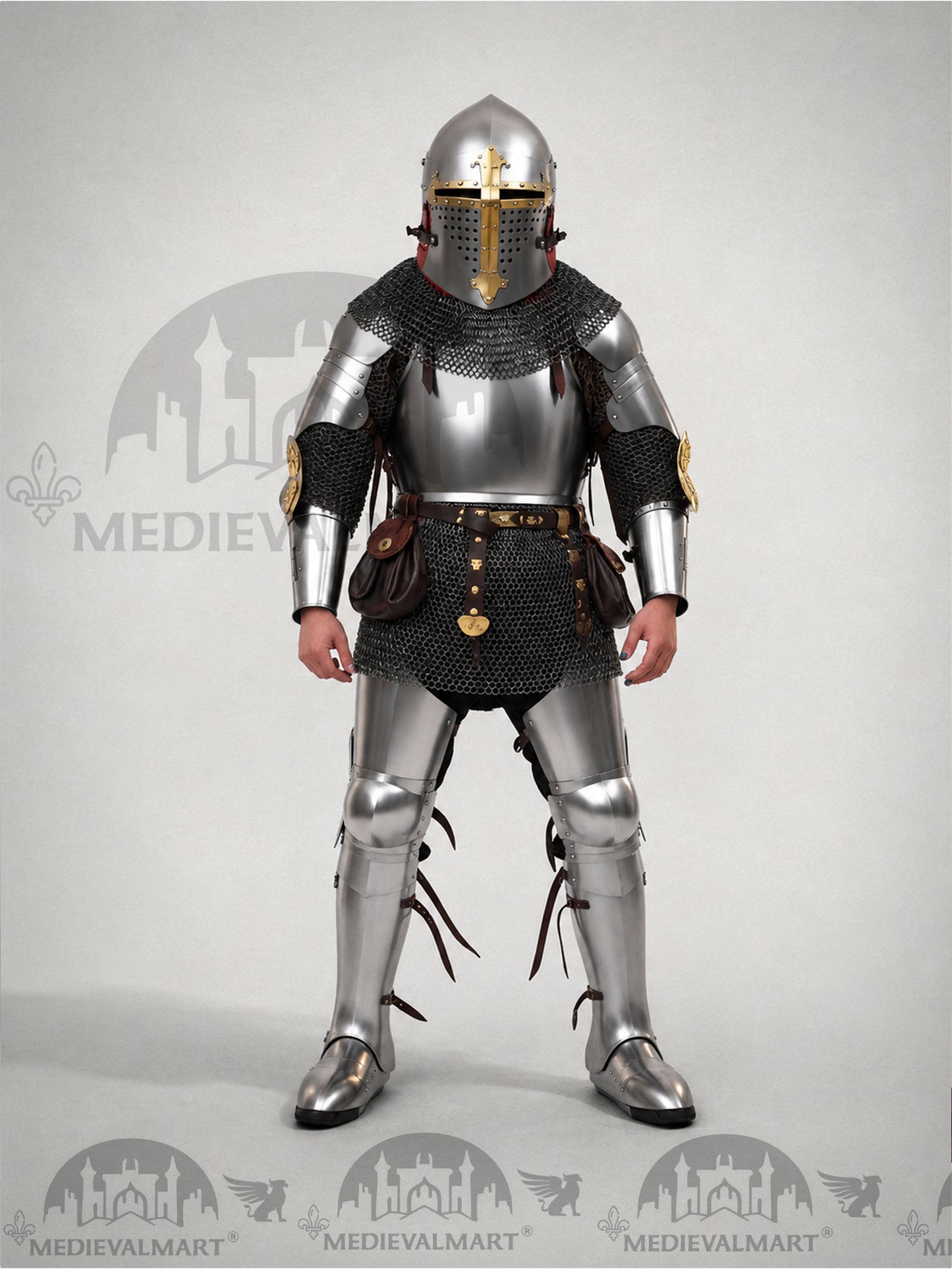 MEDIEVALMART The Great Alexander Medieval Full Body set of Armor Costume