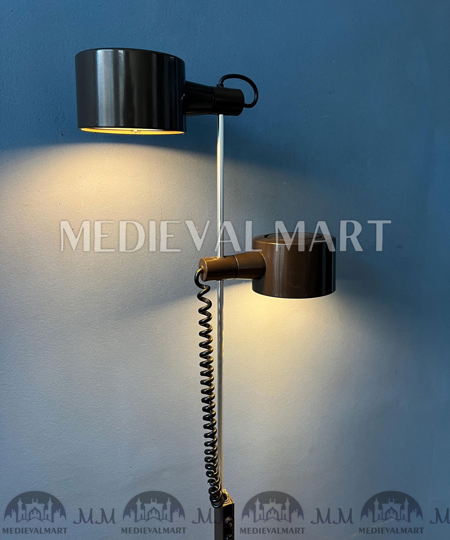 MEDIEVALMART Vintage Conelight Floor Lamp by Ronald Homes
