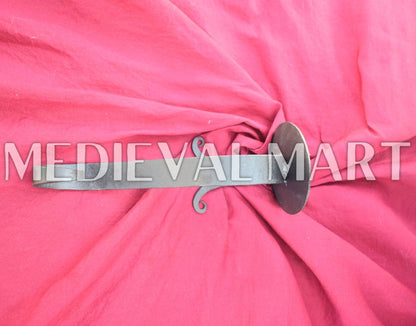MEDIEVALMART Hand Forged Medieval Iron Candle Stand For Wall Hanging