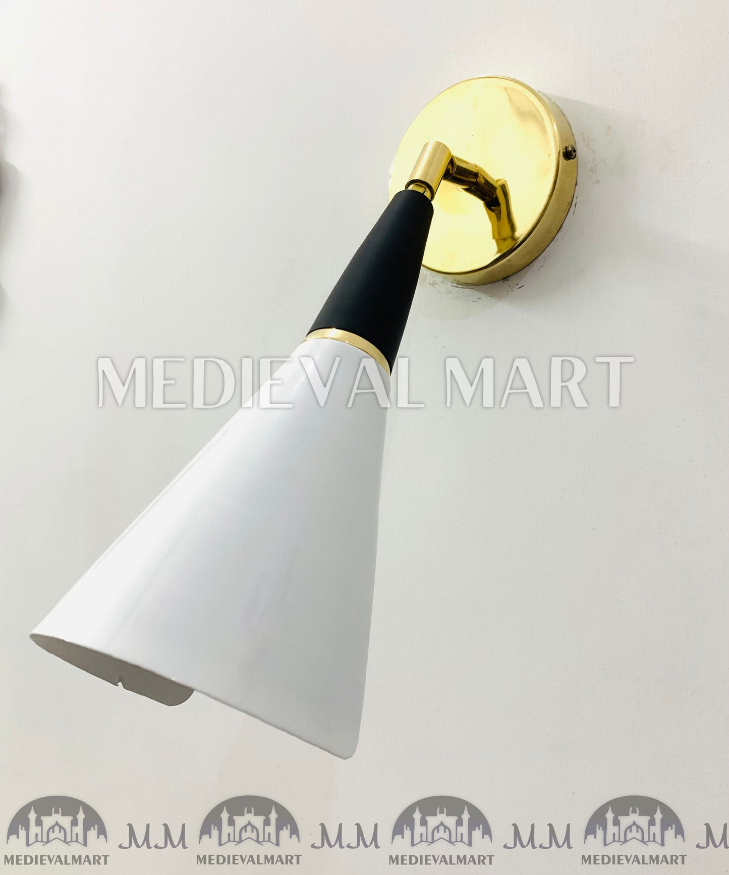 MEDIEVALMART Mid Century Wall Sconce Light - Italian Diabolo Wall Sconces Lighting - Bedside Lamp