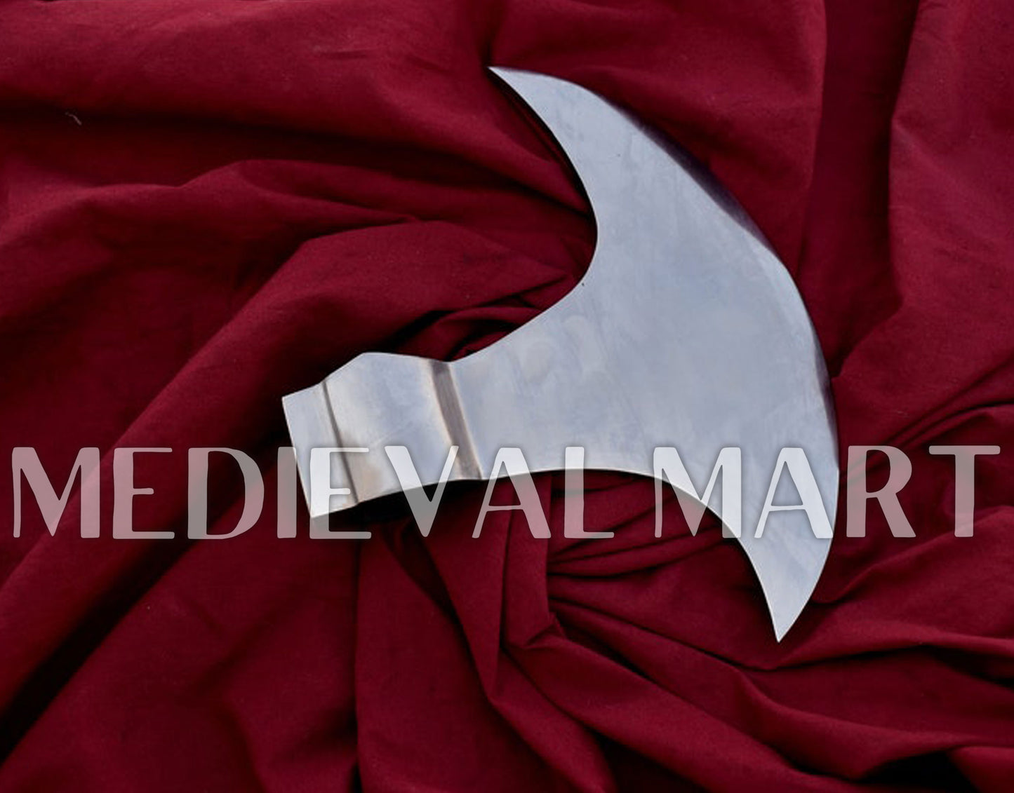 MEDIEVALMART Handmade Medieval Viking Polish Axe Head 7.8'' Axe Head