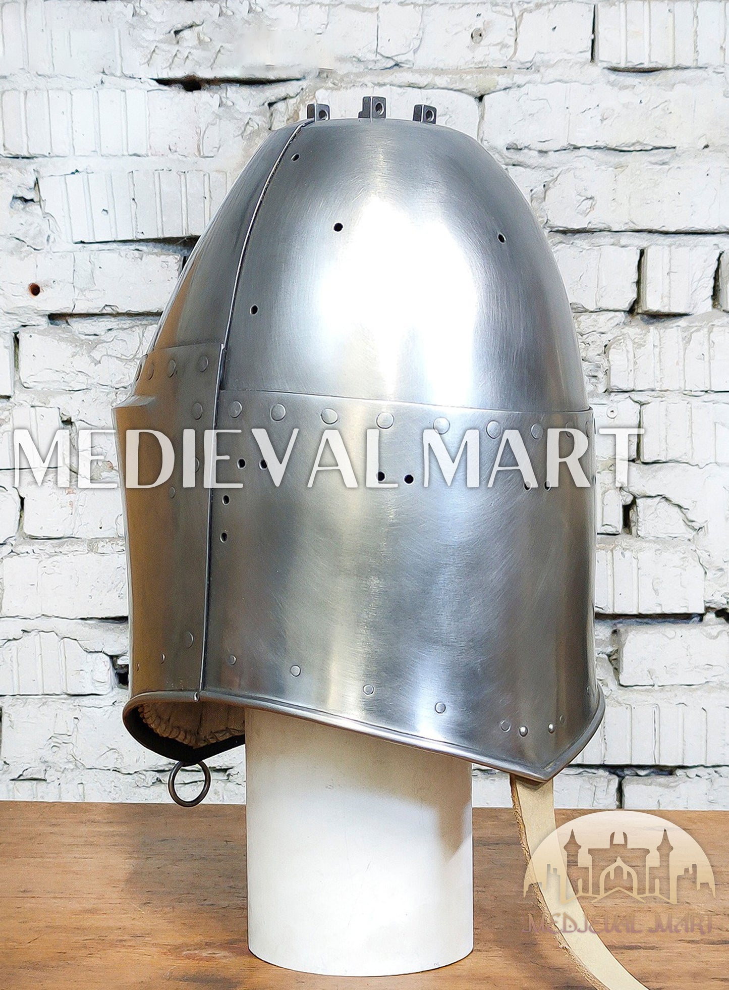 MEDIEVALMART Medieval European Great Nicholas "Hawberk" Helmet