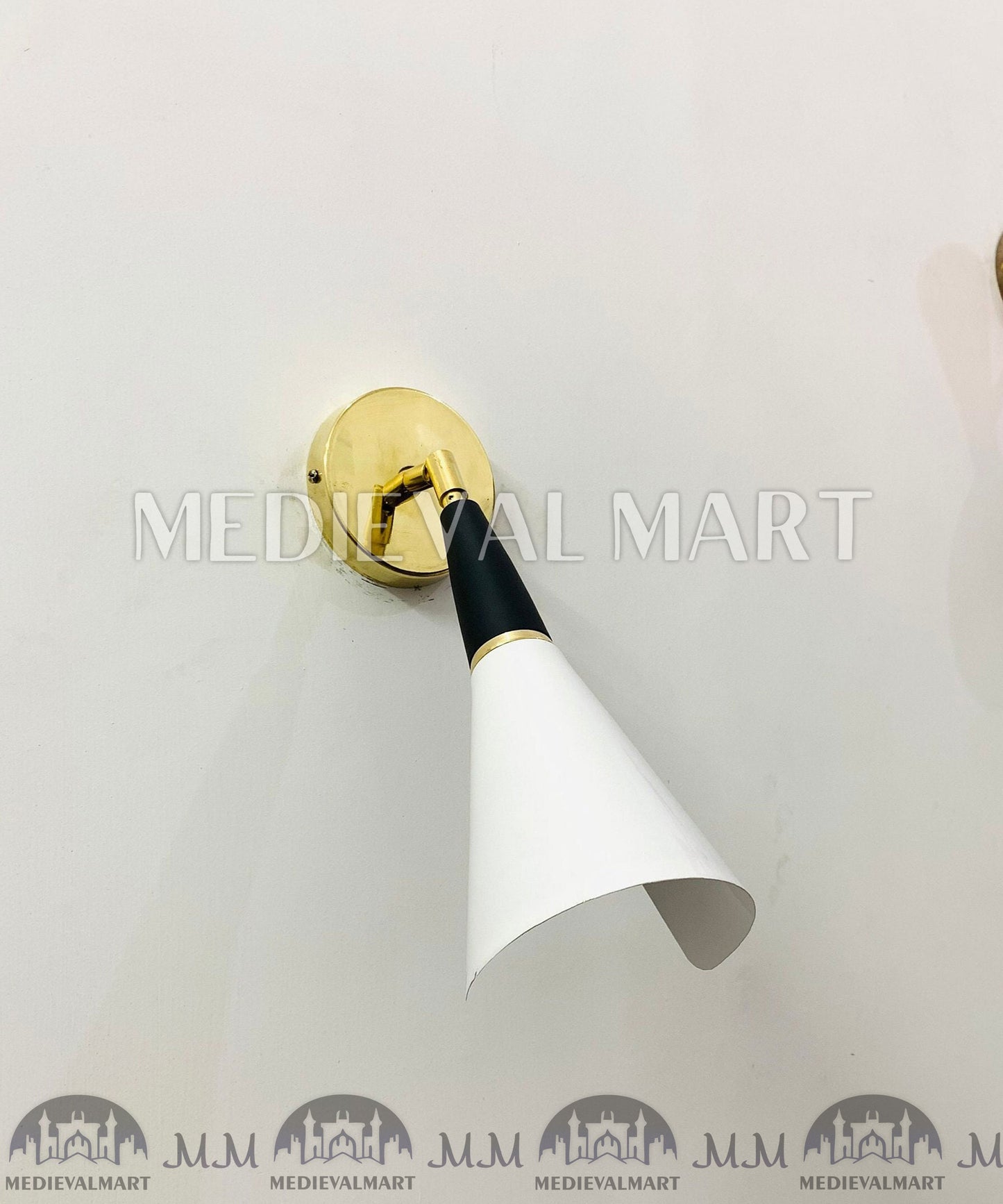 MEDIEVALMART Mid Century Wall Sconce Light - Italian Diabolo Wall Sconces Lighting - Bedside Lamp