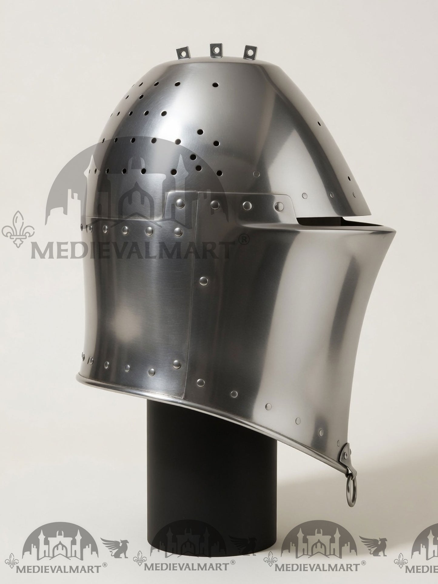 MEDIEVALMART Medieval European Great Nicholas "Hawberk" Helmet