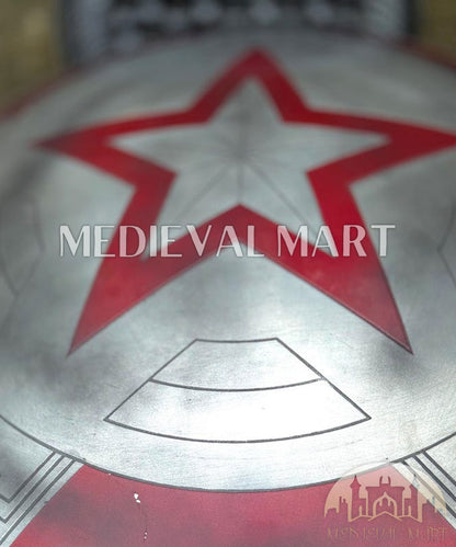 MEDIEVALMART Marvle Legend Captian America Iconic Edition Shield | Gift for Cosplayer
