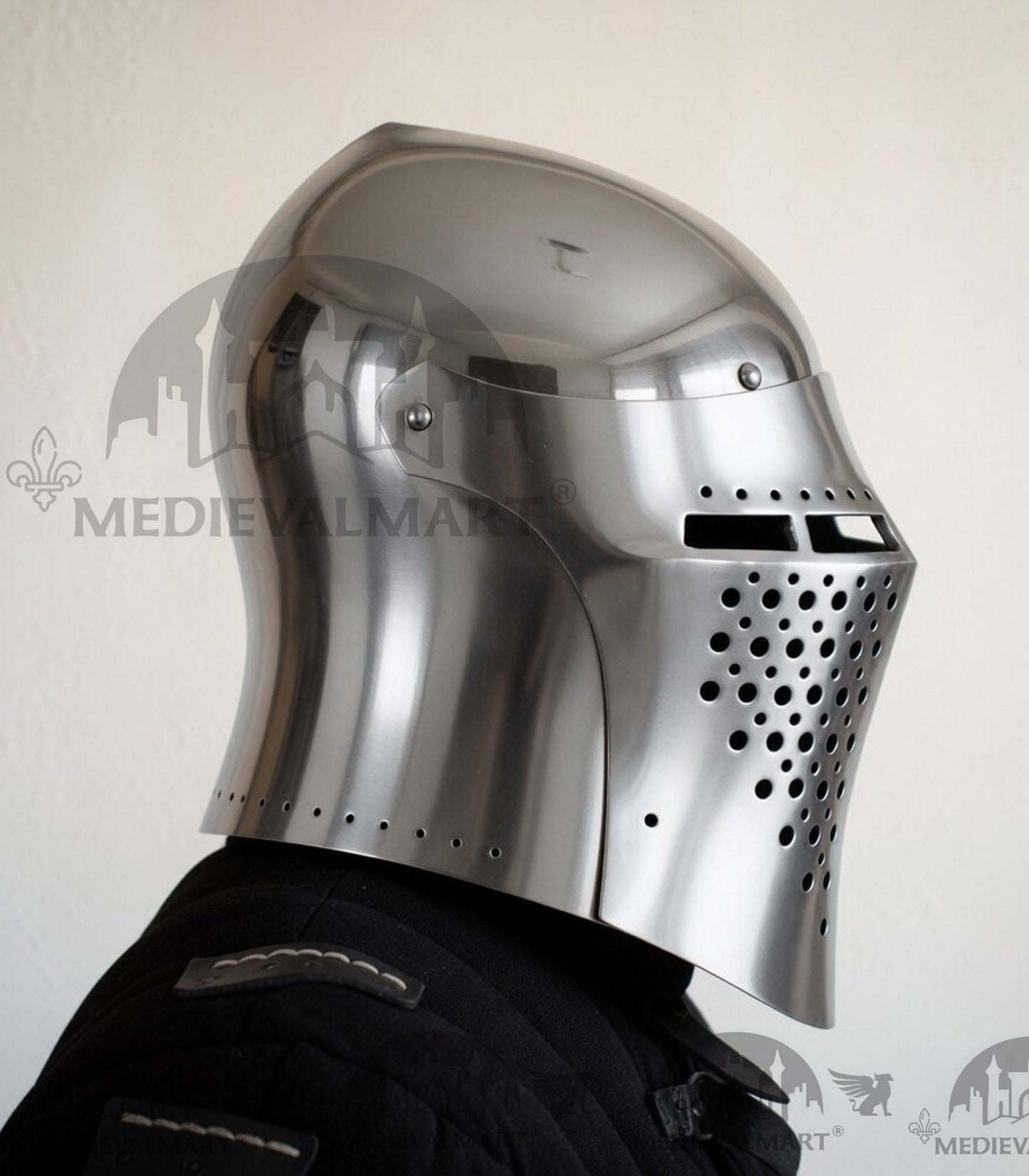 MEDIEVALMART Alexander The Great "ROA" Special Helmet with Face Cover