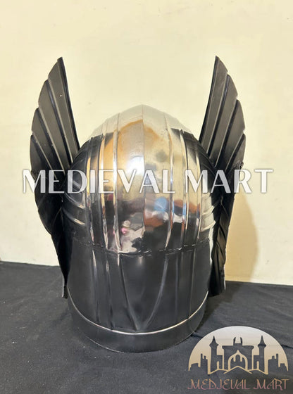 MEDIEVALMART "Thor Ragnarok" Avenger Warrior Thor Helmet W/H Free Stand | Marvel Props