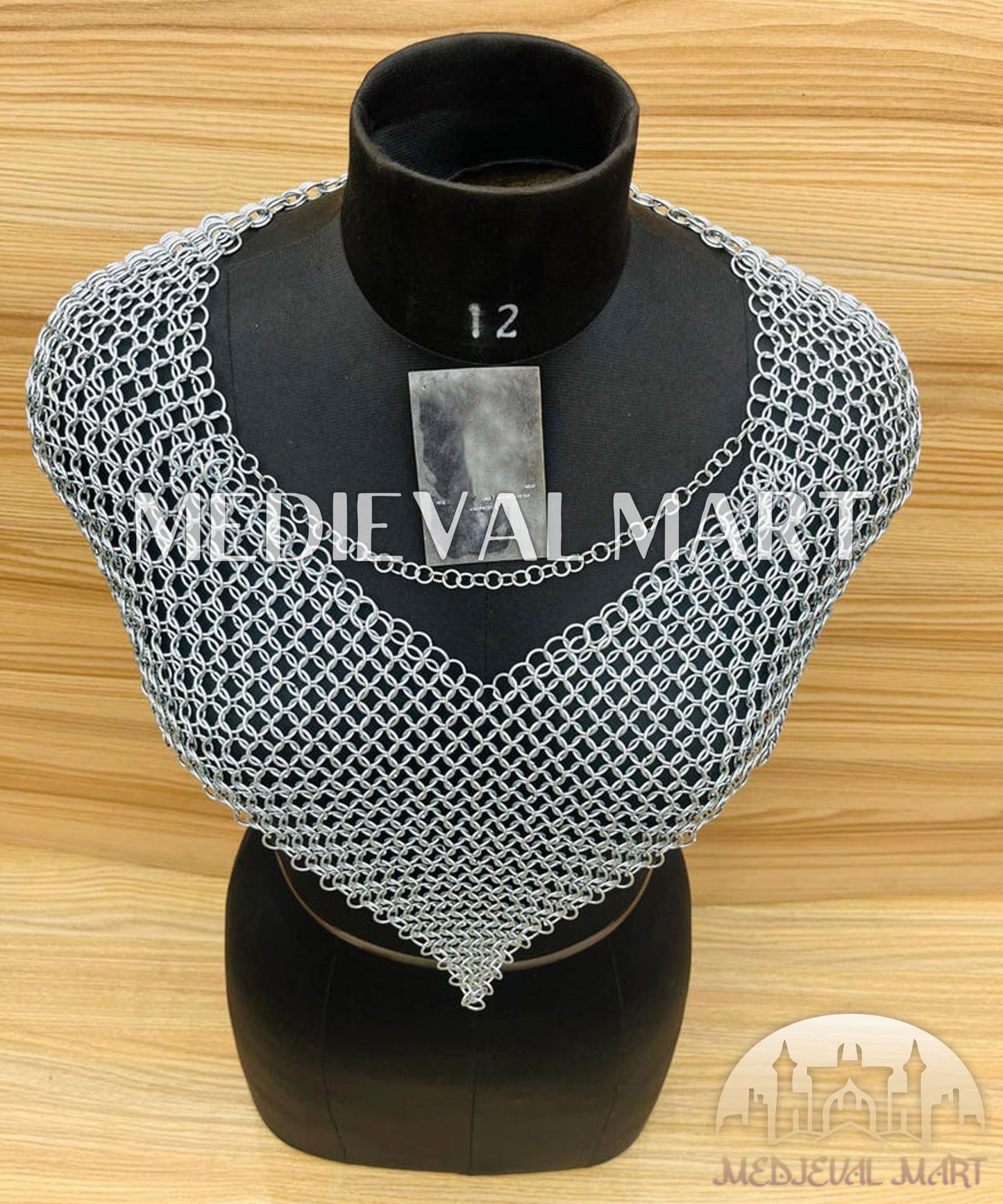 MEDIEVALMART Women’s (Duskblade) Chainmail Armor W/o Skirt