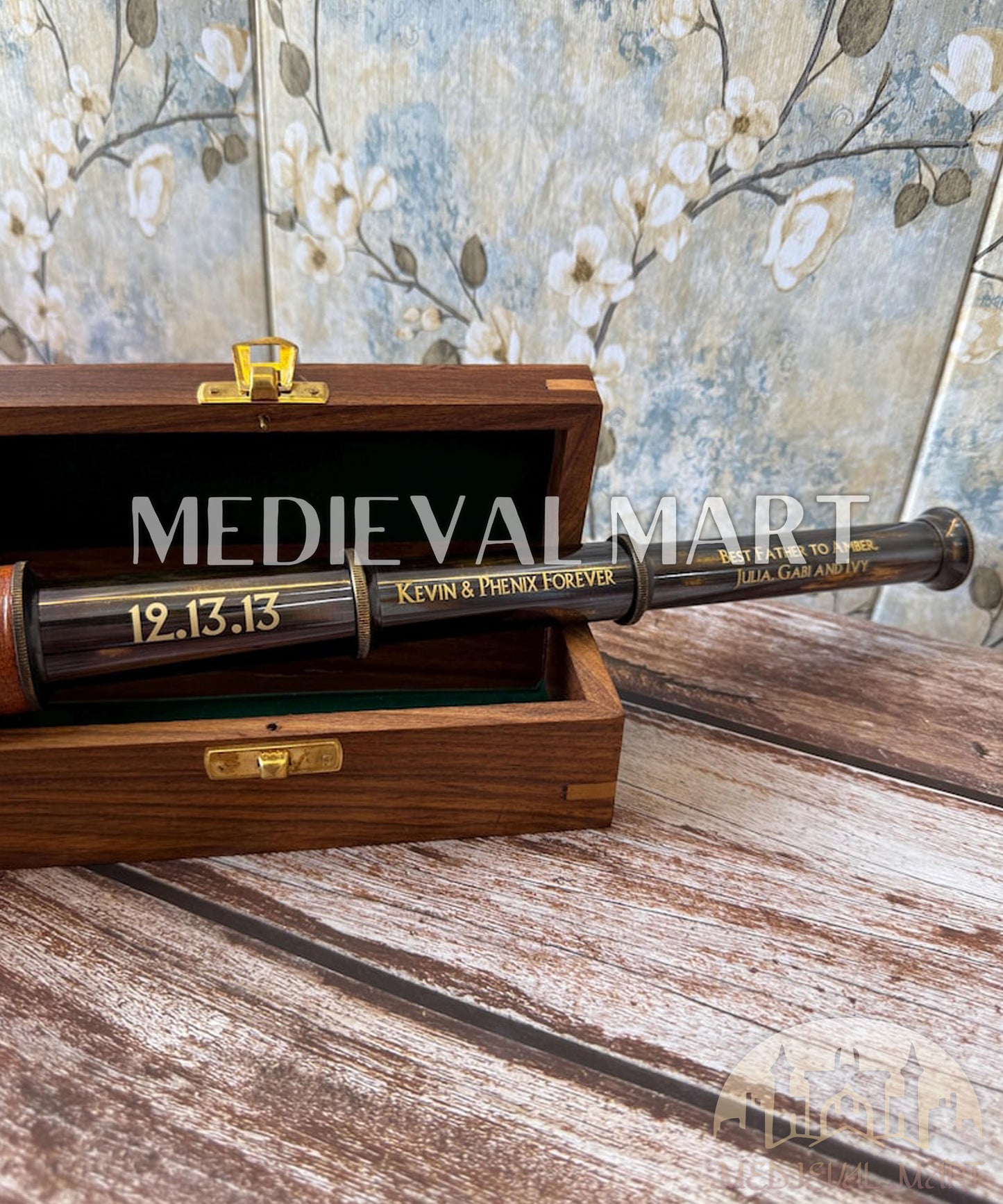 MEDIEVALMART Personalized Working Telescope, Graduation Gifts , Anniversary Gift For Husband