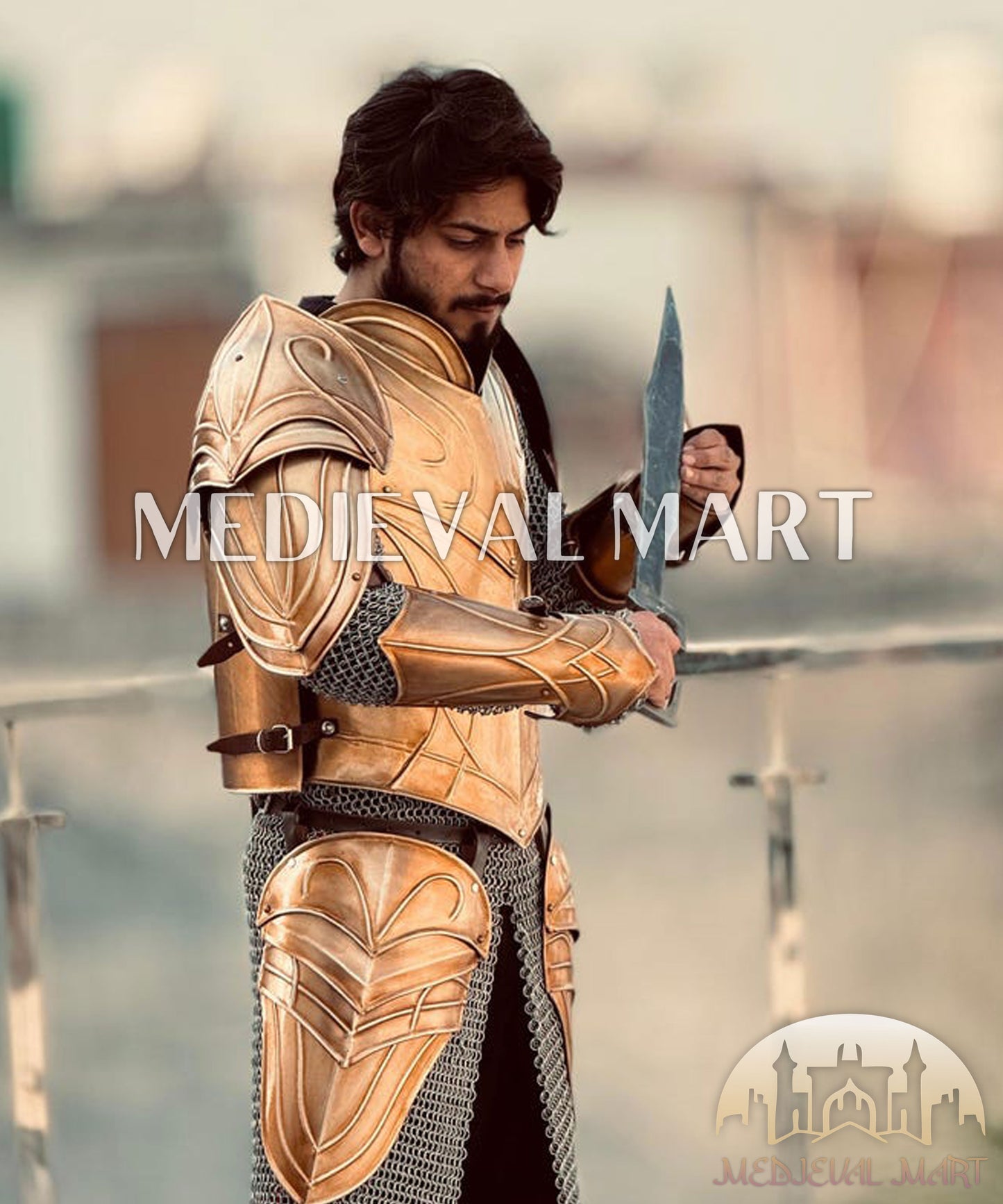 MEDIEVALMART Medieval Elven wearable LOTR Half Body Armor suit