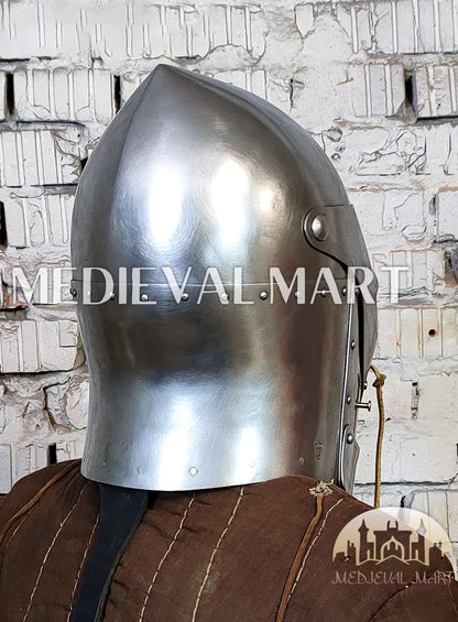 MEDIEVALMART Medieval XV Century The Great Bascinet “Sailsbury” Helmet