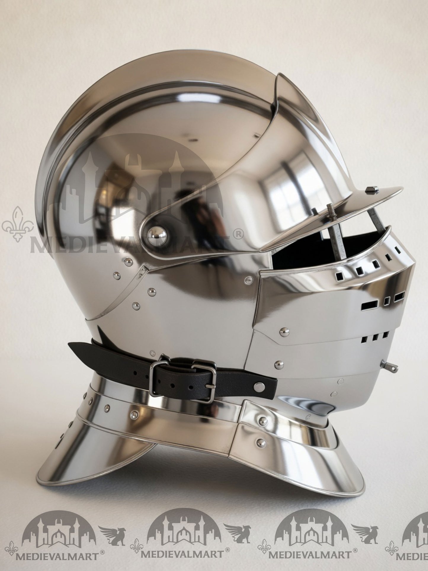 MEDIEVALMART 16th century German Renaissance-era modern combat Burgonet “Aldo Gervais” Helmet