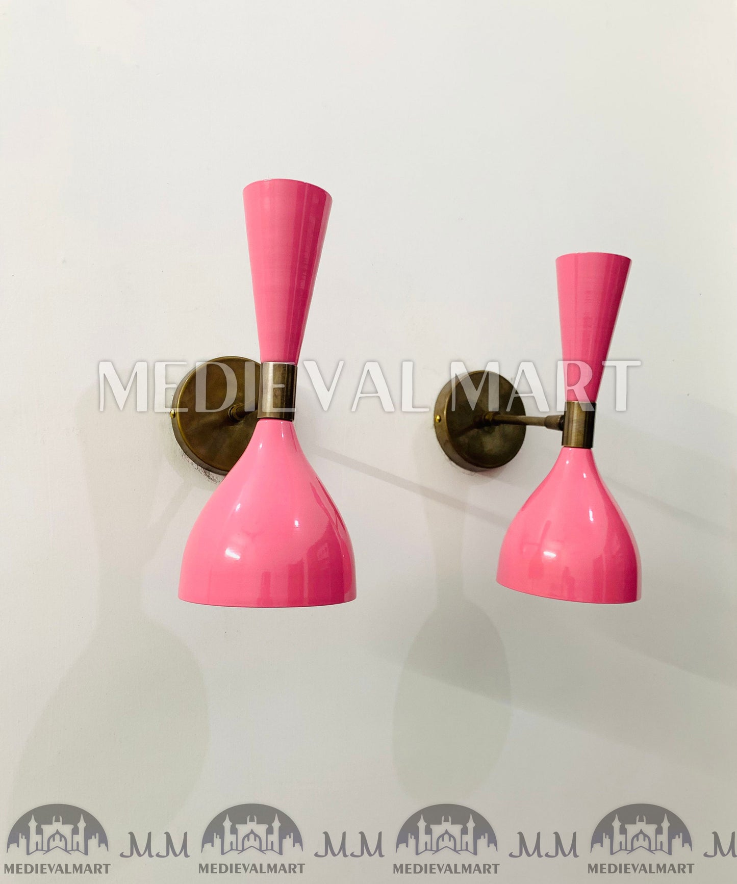MEDIEVALMART Mid Century Wall Sconce, Stilnovo Wall Light Lamp,Modern Wall Light Fixtures