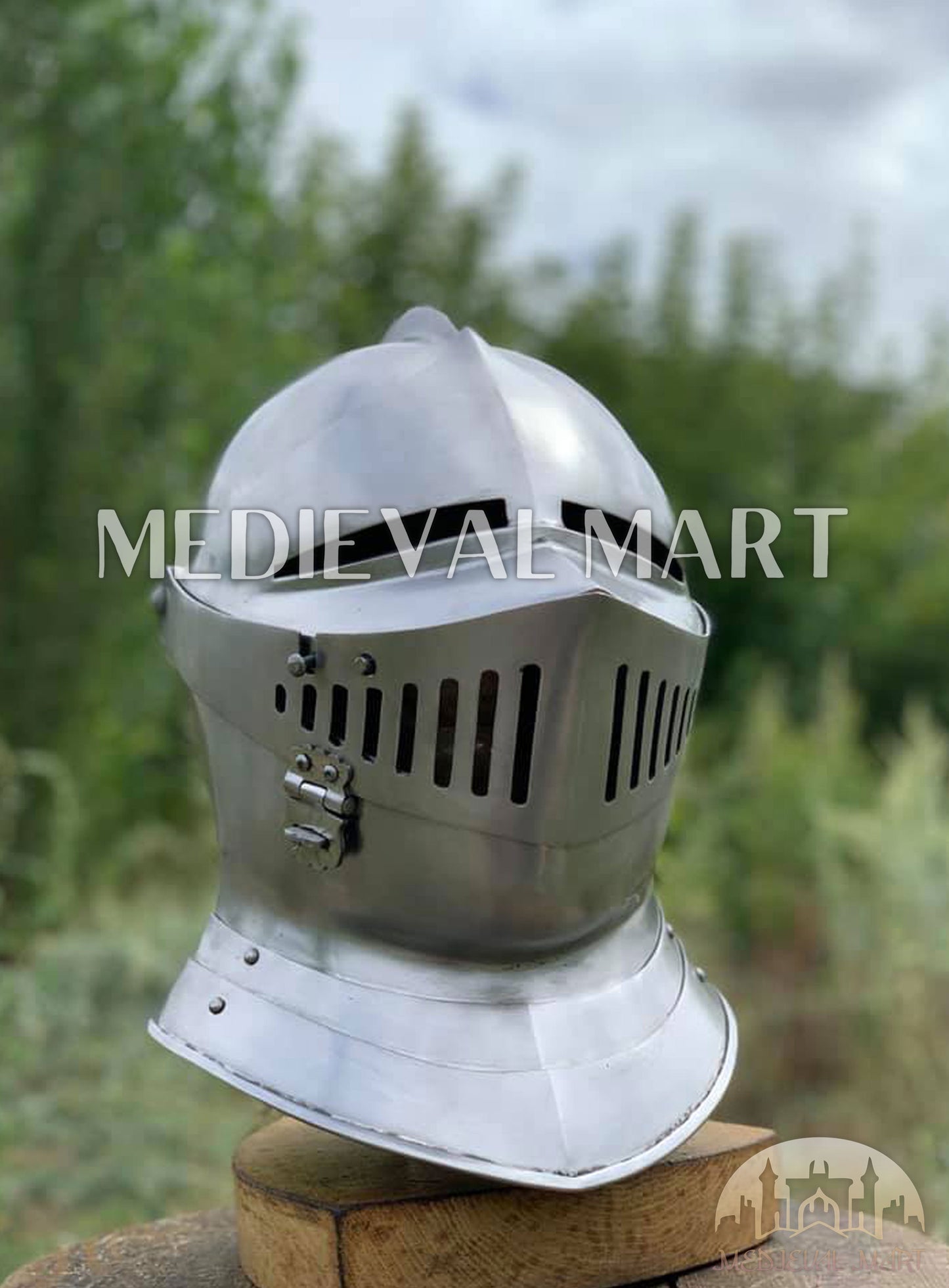 MEDIEVALMART Medieval English Style Closed Face European 'Dark Soul" Closed Helmet