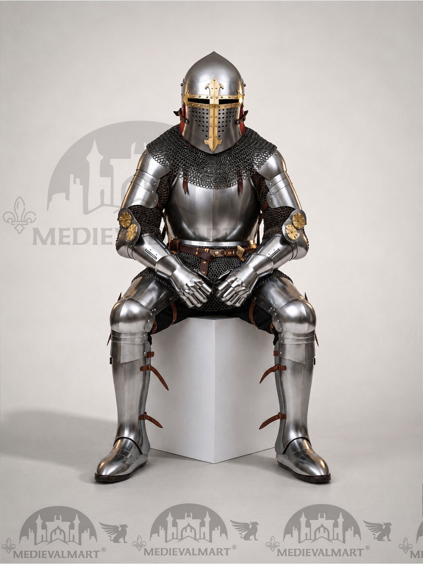 MEDIEVALMART The Great Alexander Medieval Full Body set of Armor Costume
