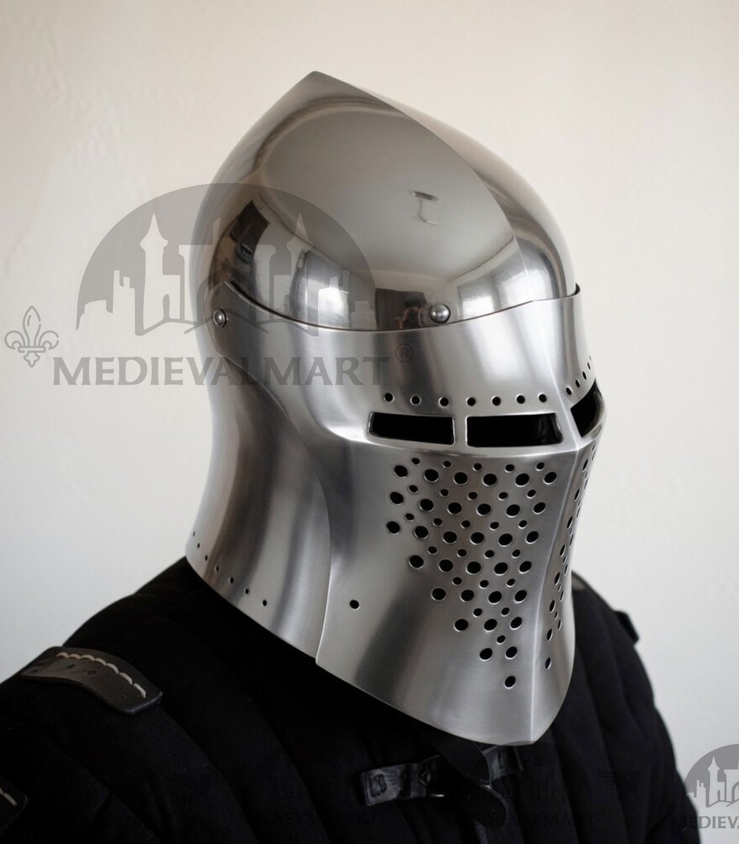 MEDIEVALMART Alexander The Great "ROA" Special Helmet with Face Cover
