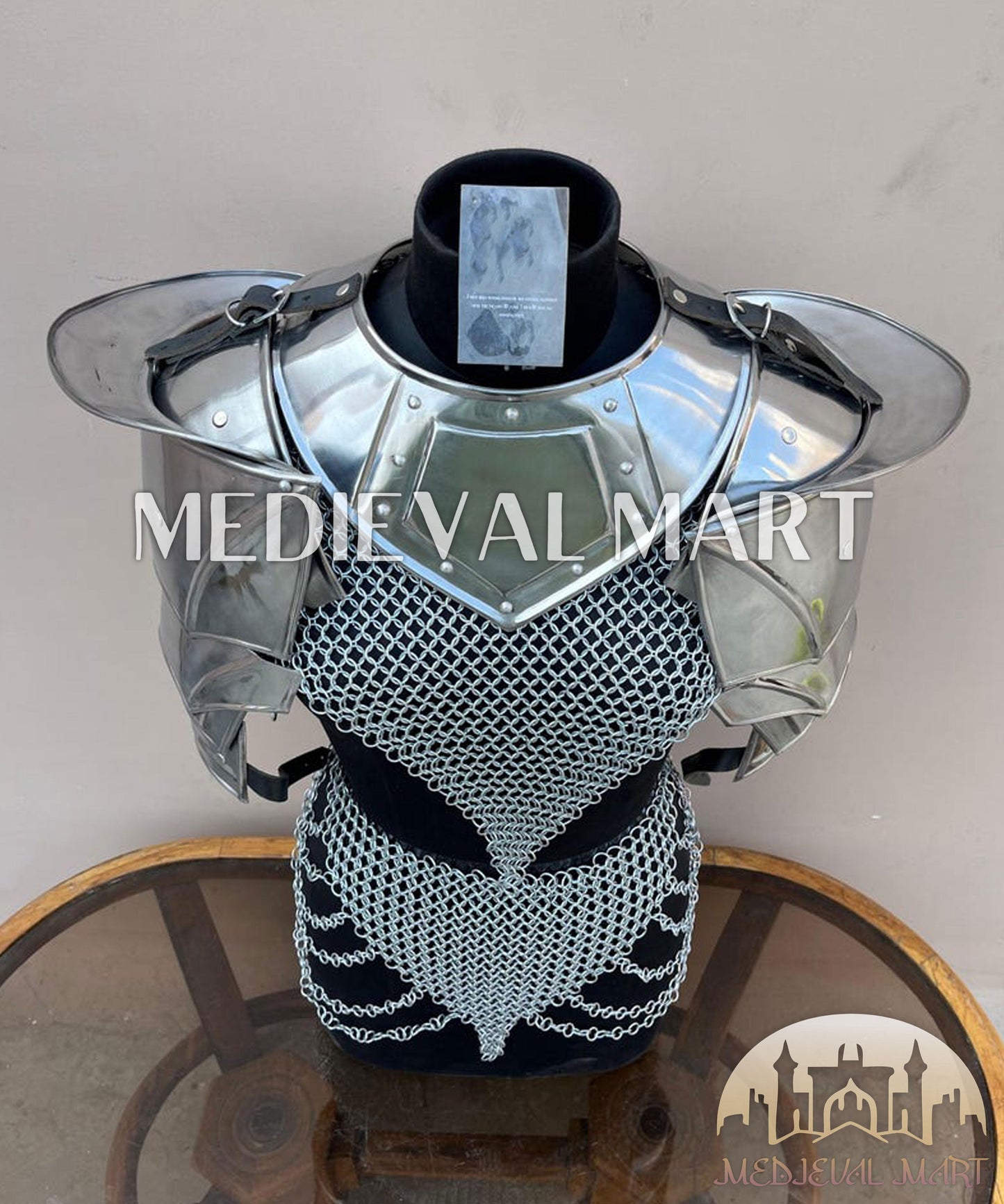 MEDIEVALMART (Velmora Siege) Women’s Armor With (Duskblade) Chainmail Armor