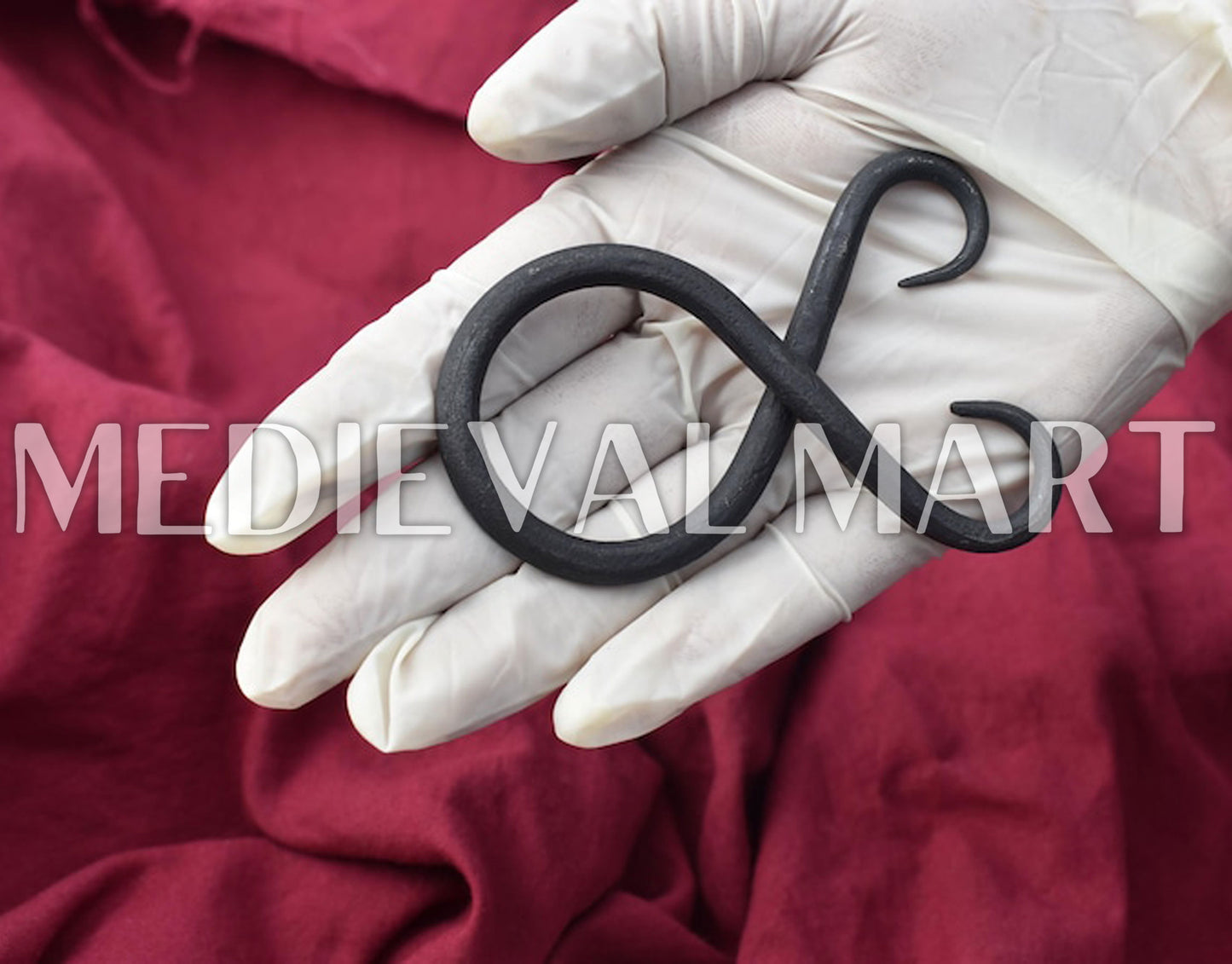 MEDIEVALMART Hand Forged Medieval Iron Belt Buckle