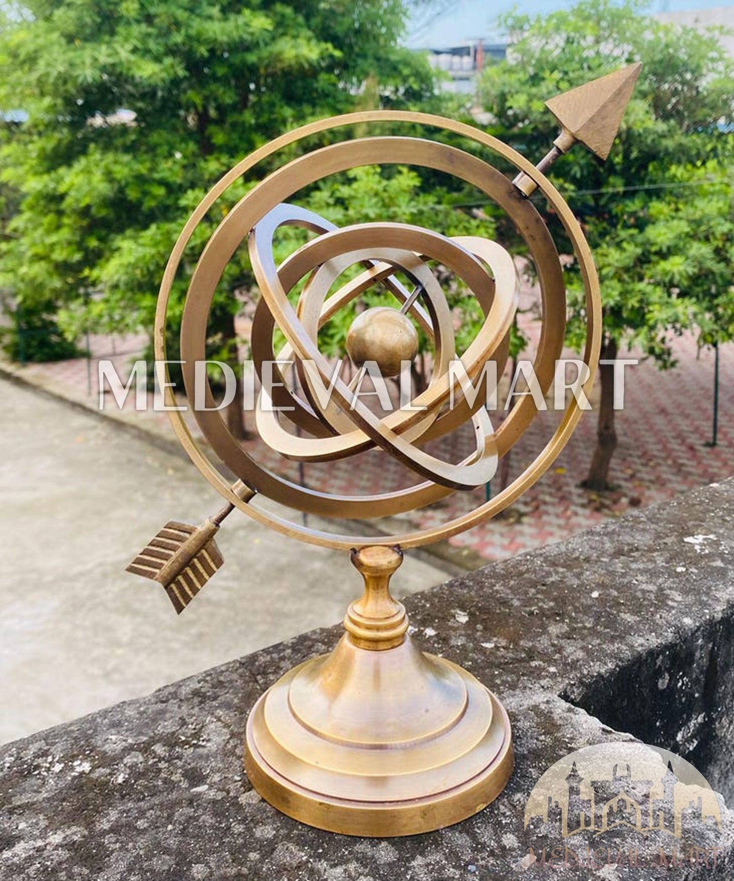 MEDIEVALMART Handmade Antique Armillary Sphere Home Decor Christmas Decorative Gift Item