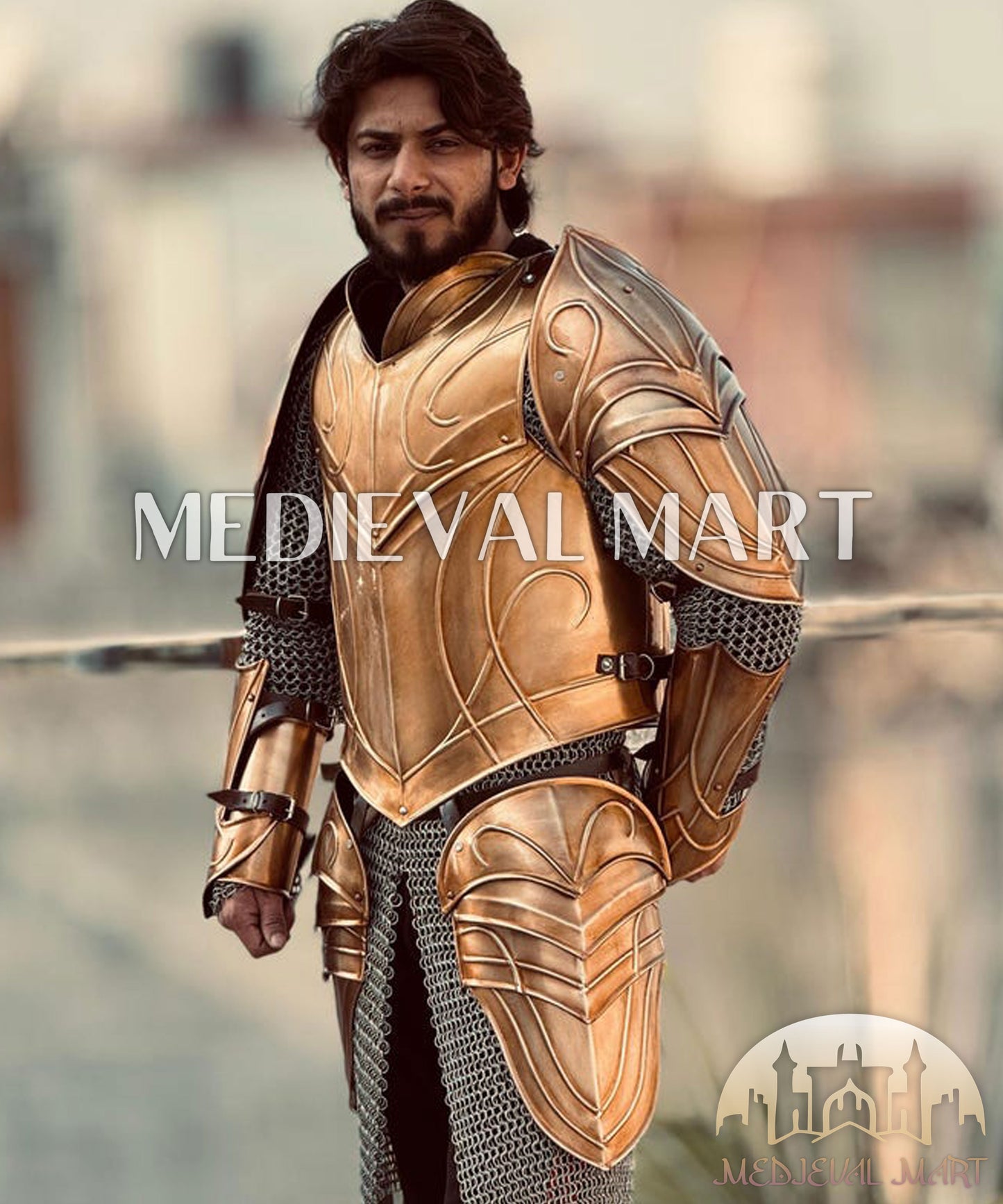 MEDIEVALMART Medieval Elven wearable LOTR Half Body Armor suit