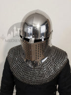 MEDIEVALMART 4th century The Great Alexander Sugarloaf Bascinet Helmet