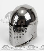 MEDIEVALMART 325 Century Alexander the Great War Head Armet "Simple" Helmet
