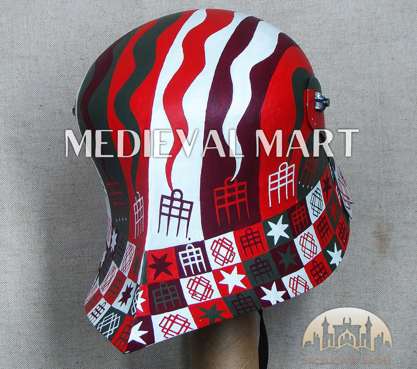 MEDIEVALMART 13th Century Authentic Edition "Archduke Sigismund von Tirol" German Sallet Helmet
