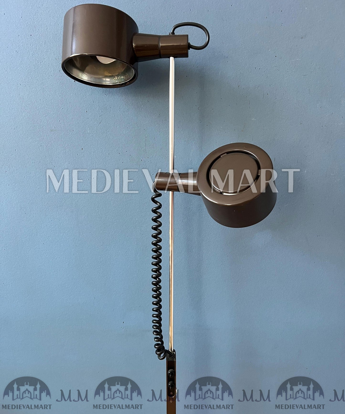 MEDIEVALMART Vintage Conelight Floor Lamp by Ronald Homes