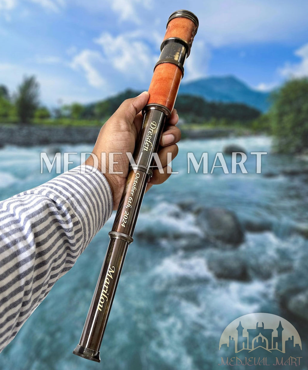 MEDIEVALMART Personalized Working Telescope, Graduation Gifts , Anniversary Gift For Husband
