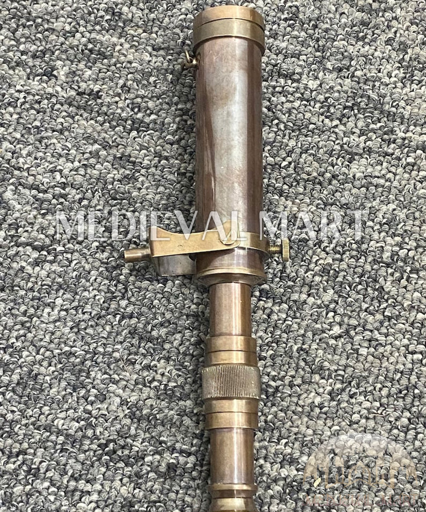 MEDIEVALMART Nautical Handmade Antique Telescope With Brass Tripod Telescope Gift for Dad