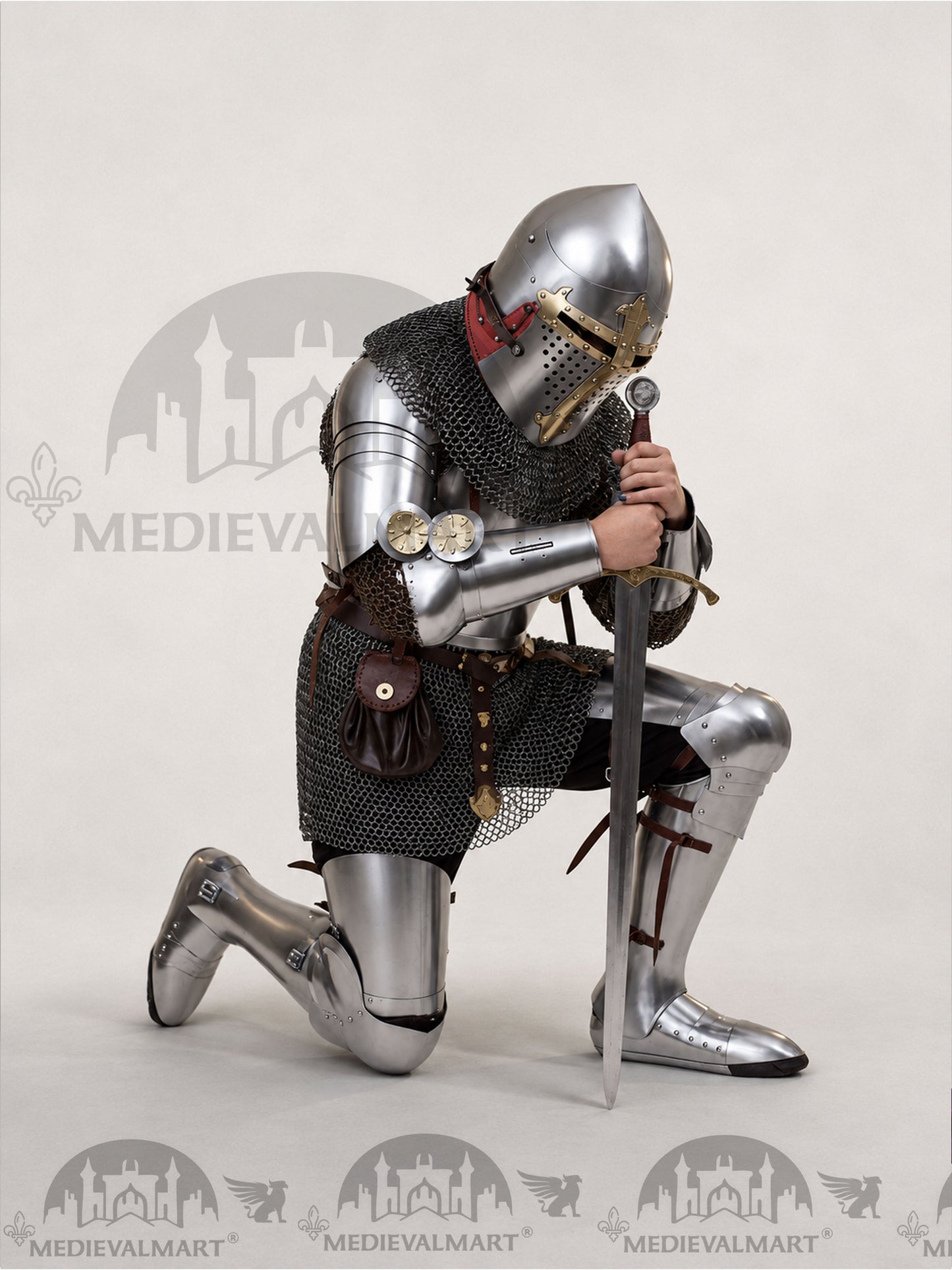 MEDIEVALMART The Great Alexander Medieval Full Body set of Armor Costume