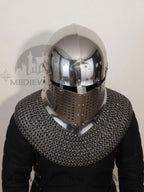 MEDIEVALMART 4th century The Great Alexander Sugarloaf Bascinet Helmet