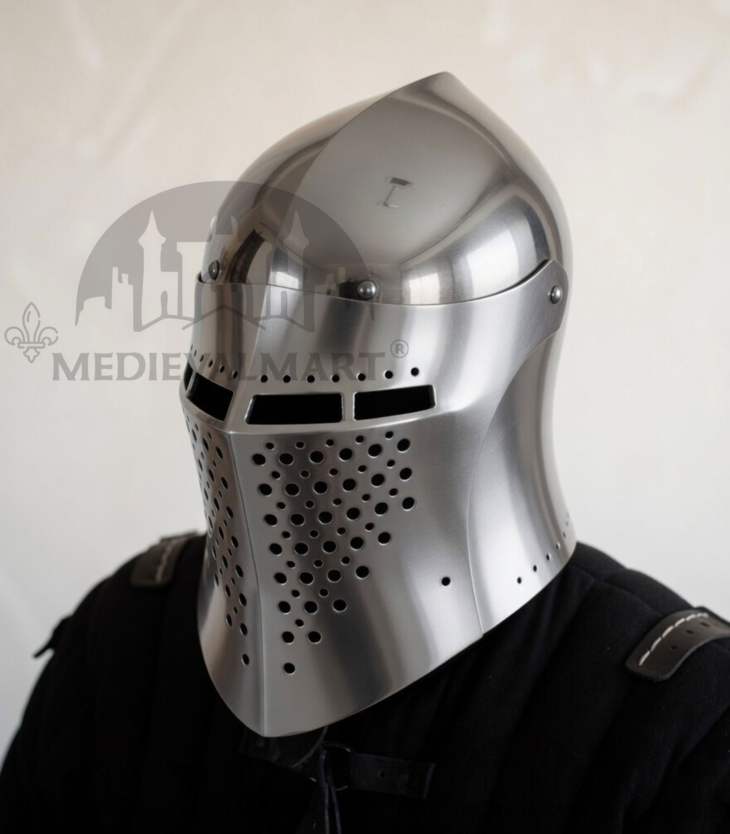 MEDIEVALMART Alexander The Great "ROA" Special Helmet with Face Cover